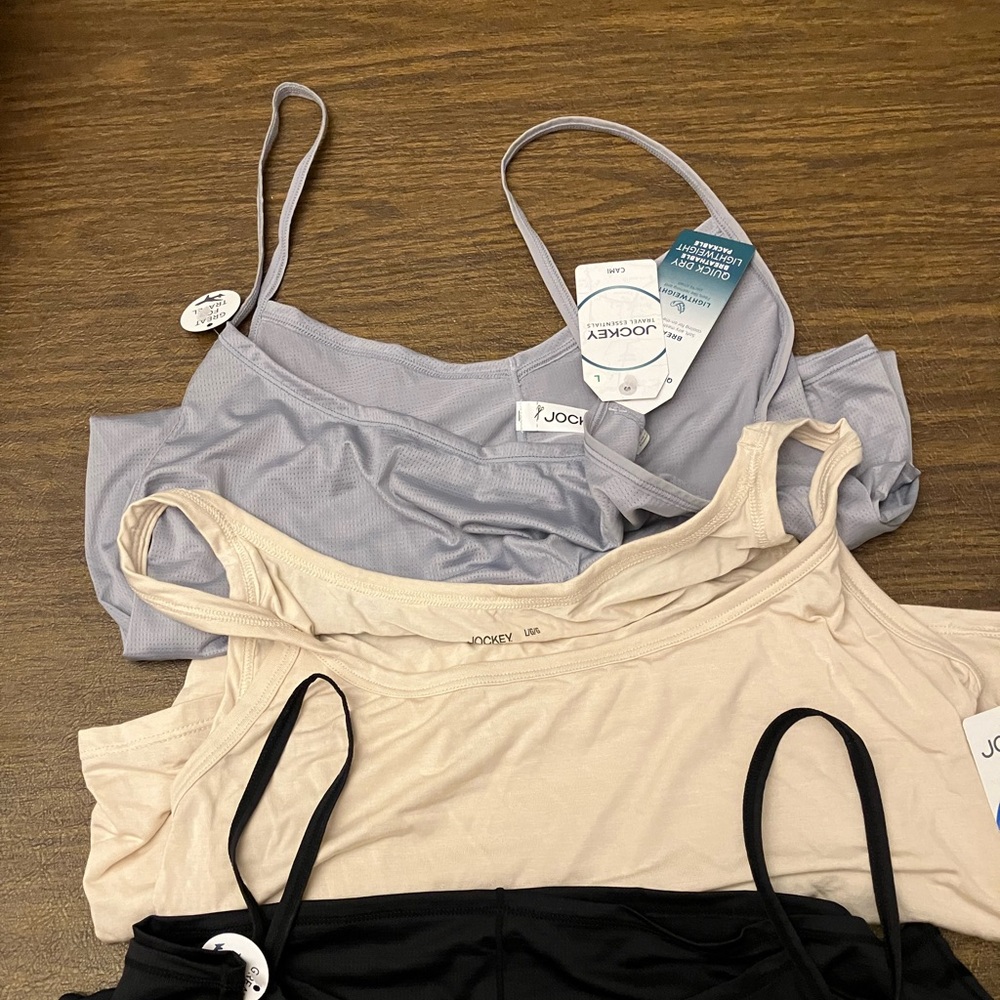 Jockey band women’s camisoles (set of 3)